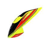 H0920-S - MINICOMET CANOPY YELLOW/RED-Mad 4 Heli