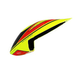 H0920-S - MINICOMET CANOPY YELLOW/RED-Mad 4 Heli