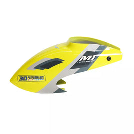 OSHM1210Y OMPHOBBY M1 EVO Canopy set-Racing Yellow-Mad 4 Heli