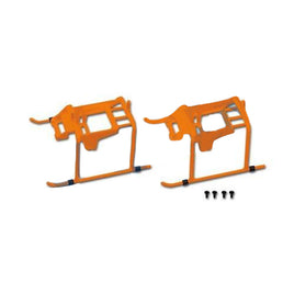 H15F001XOW Align trex 150 Landing Skid- Orange-Mad 4 Heli