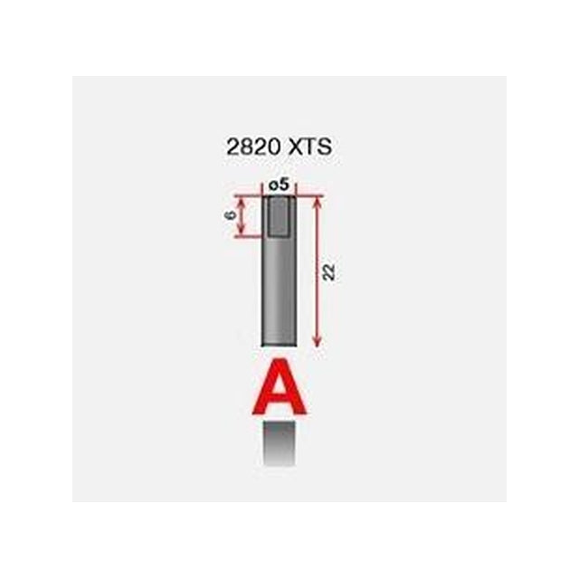 Xnova XTS 2820 Shaft Type A (05mm x 22mm) X2820A-Mad 4 Heli