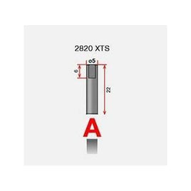 Xnova XTS 2820 Shaft Type A (05mm x 22mm) X2820A-Mad 4 Heli