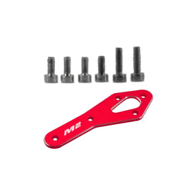 OSHM2318R OMPHOBBY M2 EVO Tail Motor Reinforcement Plate set-Red-Mad 4 Heli