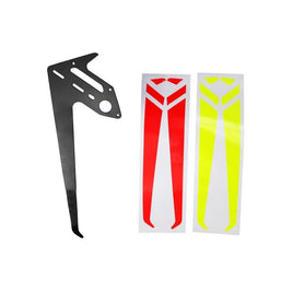 H0956-S - CF Tail Fin - Goblin 570 Sport-Mad 4 Heli