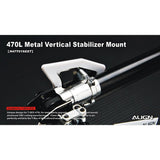 H47T019XX Align Trex 470L Metal Vertical Stabilizer Bearing Block.-Mad 4 Heli