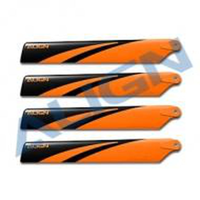HD123EBT Align Trex 150 Main Blades-Orange.