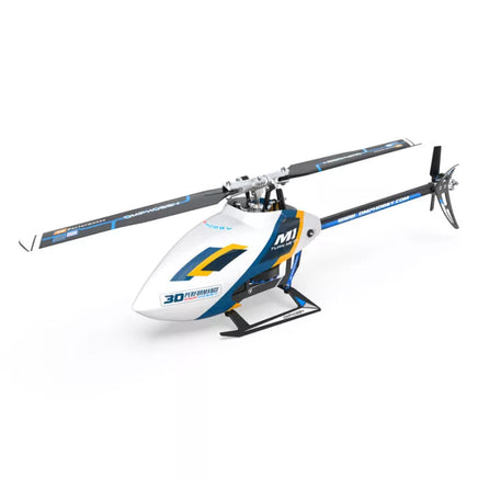 OSHM0022 OMPHOBBY M1 EVO RC Helicopter Elegant WHITE-Mad 4 Heli