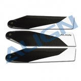 HQ1200B ALIGN 120 Carbon Fiber Tail Blade / 3-Mad 4 Heli