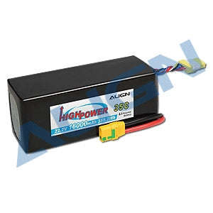 HBP16001 Li-Po Battery 6S 16000mAh. (Special order, enquire within)