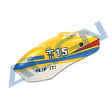 HC1522 Align T15 Painted Canopy-Yellow-Mad 4 Heli