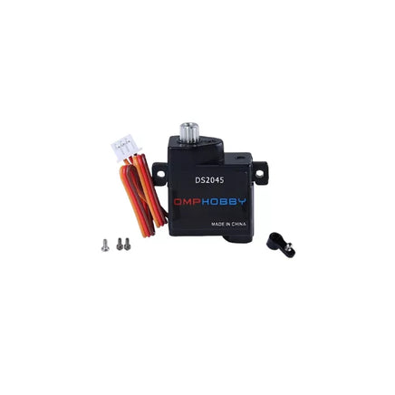 OSHM1013 OMPHOBBY M1 Replacement Parts Servo Set（Plastic Case）for M1/M1 EVO-Mad 4 Heli