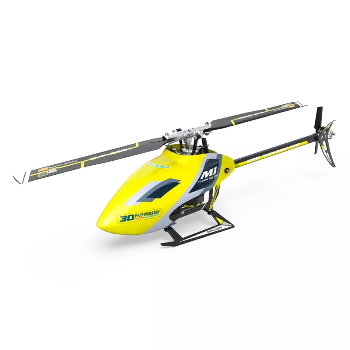 OSHM0019 OMPHOBBY M1 EVO  RC Helicopter Raceing YELLOW