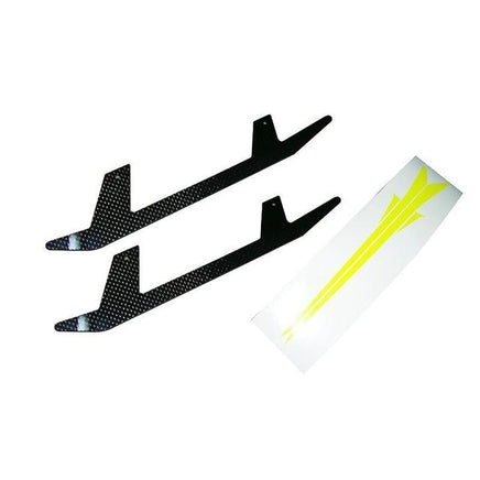 H0645-S - CARBON FIBER LANDING GEAR - GOBLIN 380 KSE-Mad 4 Heli