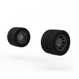 Front Wheel (A pair left and right) for Land snail 930 Electric Skateboard-Mad 4 Heli