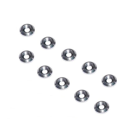 H0255-S Goblin 420/500/570/580/700/770 Aluminum Finishing Washer M2.5 (10pcs)-Mad 4 Heli