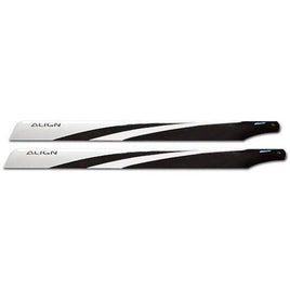 HD320E Align Trex 325 Carbon Fiber Blades-Mad 4 Heli