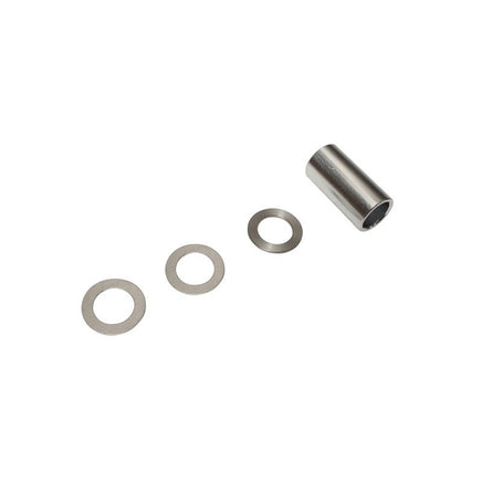 H1334-S GOBLIN RAW MAIN SHAFT ALUMINUM BUSHING-Mad 4 Heli