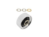 H1335-S GOBLIN RAW ALUMINUM MAIN PULLEY WITH ONE WAY BEARING-Mad 4 Heli