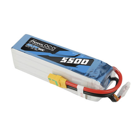 GEN ACE 5500MAH 60C 22.2V SOFT CASE BATTERY (XT90)-Mad 4 Heli