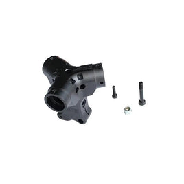 H0410BM-S ALUMINUM NEW HPS3 CENTER HUB BLACK MATTE-Mad 4 Heli