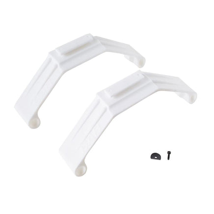 H0943-W-S - LANDING GEAR SUPPORT WHITE - GOBLIN 570 SPORT-Mad 4 Heli