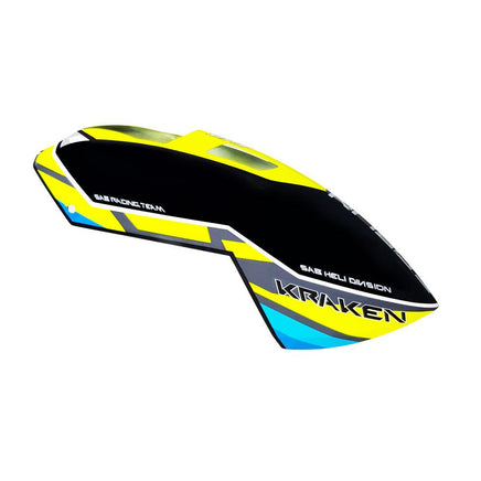 H1137-S SAB KRAKEN CANOPY YELLOW/BLUE.-Mad 4 Heli