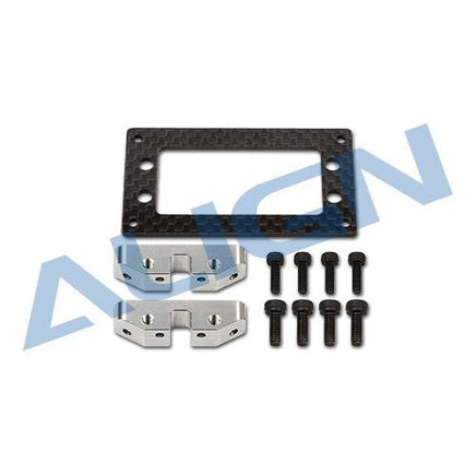 H65B011XXW Align Trex 650X Rudder Servo Mount Set-Mad 4 Heli