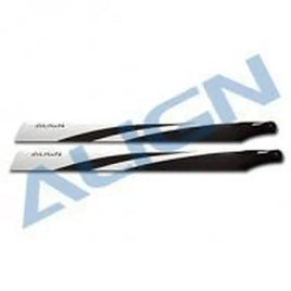 HD420FQCB Align Trex 425 Carbon Fiber Blades (BLUE)-Mad 4 Heli