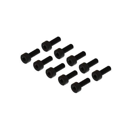 M2x6CS-10 - Hex Cap Screw M2x6, 10 PCS-Mad 4 Heli