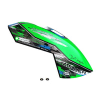 H1690-S KRAKEN 700 CARBON FIBER CANOPY GREEN-Mad 4 Heli