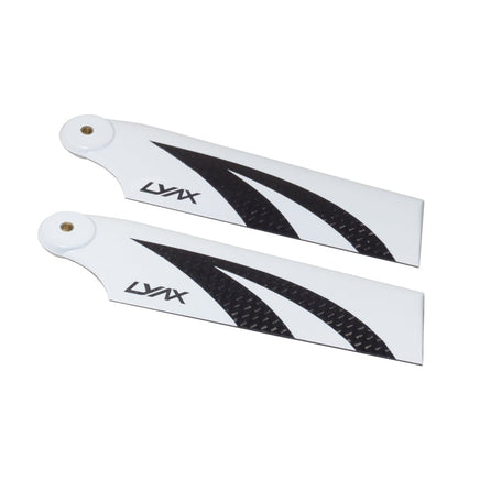 LX3042 Lynx 105mm tail blades, set-Mad 4 Heli