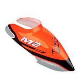 OSHM2040 OMPHOBBY M2 Canopy Charm Orange-Mad 4 Heli