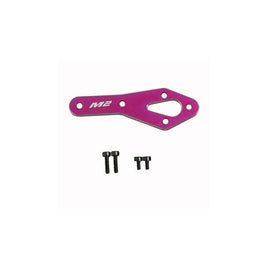 OSHM2125 OMPHOBBY M2 V2 Tail Motor Reinforcement Plate Set - Purple-Mad 4 Heli