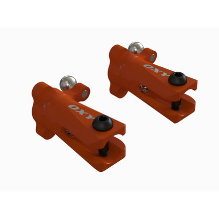 OSP-1240 OXY3-OXY4-Tail Grip, Orange-2 Pc-Mad 4 Heli