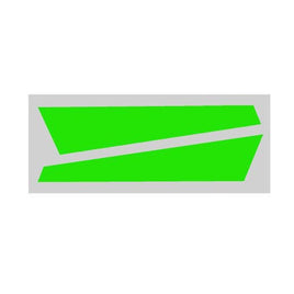 SP-OXY2-062 - OXY2 - Vertical Fin Sticker Green (D)-Mad 4 Heli