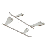 SP-OXY2-071 - OXY2 - Plastic Landing Gear Skid, Left / Right - White-Mad 4 Heli