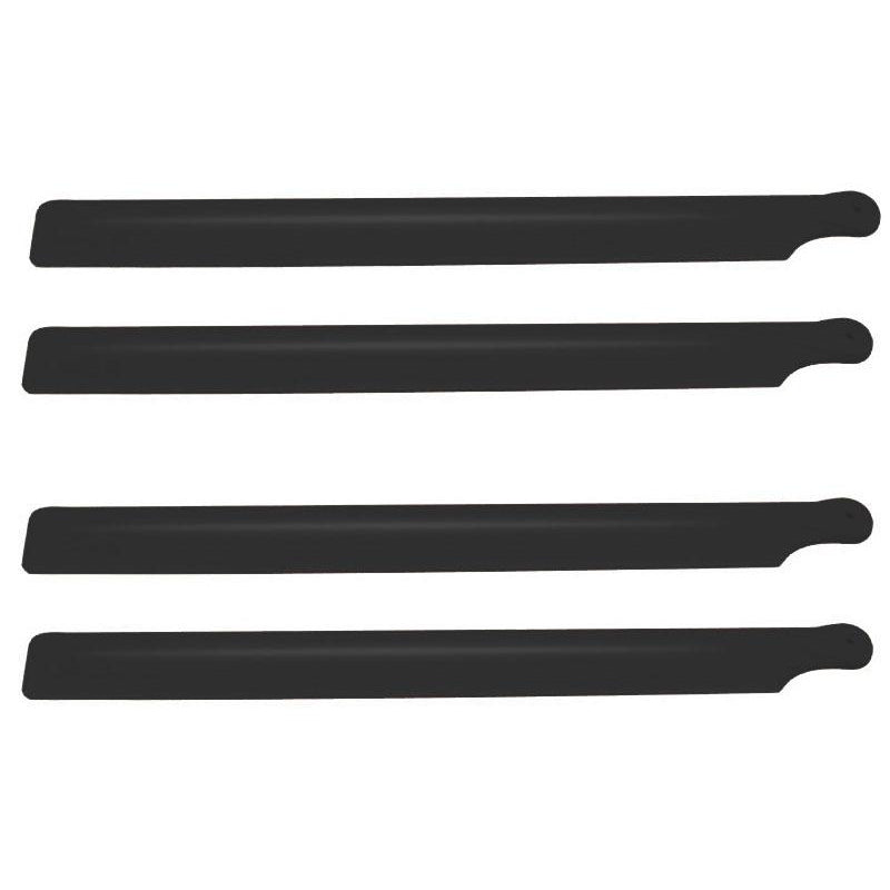 SP-OXY2-081 - Carbon Plastic Main Blade 210mm, 2 set, Black