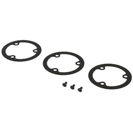 SP-OXY2-124 - OXY2 - Main Pulley Flange, 3Pcs-Mad 4 Heli