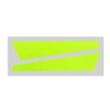 SP-OXY3-081 - OXY3 - Vertical Fin Sticker Yellow (D)-Mad 4 Heli