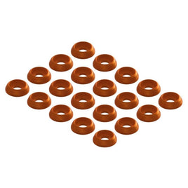 SP-OXY3-133 - C Washer M2, Orange 20pcs-Mad 4 Heli