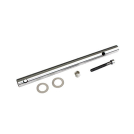 H1330-S GOBLIN RAW NITRO SOLID STEEL MAIN SHAFT 10MM-Mad 4 Heli