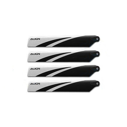 HD123ABT Align Trex 150 Main Blades-Black-Mad 4 Heli