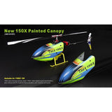 HC1515 Align Trex 150X Painted Canopy.-Mad 4 Heli