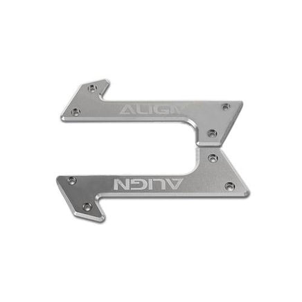 H6NB003XX Align Trex 600XN Shapely Reinforcement Plate And Brace Assembly.-Mad 4 Heli