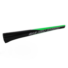 H0764-S - CARBON TAIL BOOM GREEN/CARBON - BLACK NITRO/THUNDER 700 )Special order-Mad 4 Heli