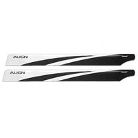 HD470A Align Trex 470 Carbon Fiber Blades-Mad 4 Heli