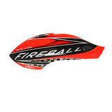 H0933-S - Canopy Fireball Red-Mad 4 Heli