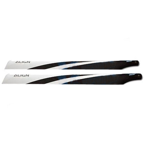 HD420F Align Trex 425 Carbon Fiber Blades.-Mad 4 Heli