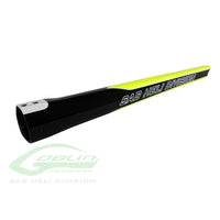 H0937-S CARBON FIBER TAIL BOOM YELLOW/BLACK - GOBLIN 500 SPORT-Mad 4 Heli