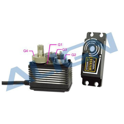 HSP82501 DS825 Servo Gear Set-Mad 4 Heli